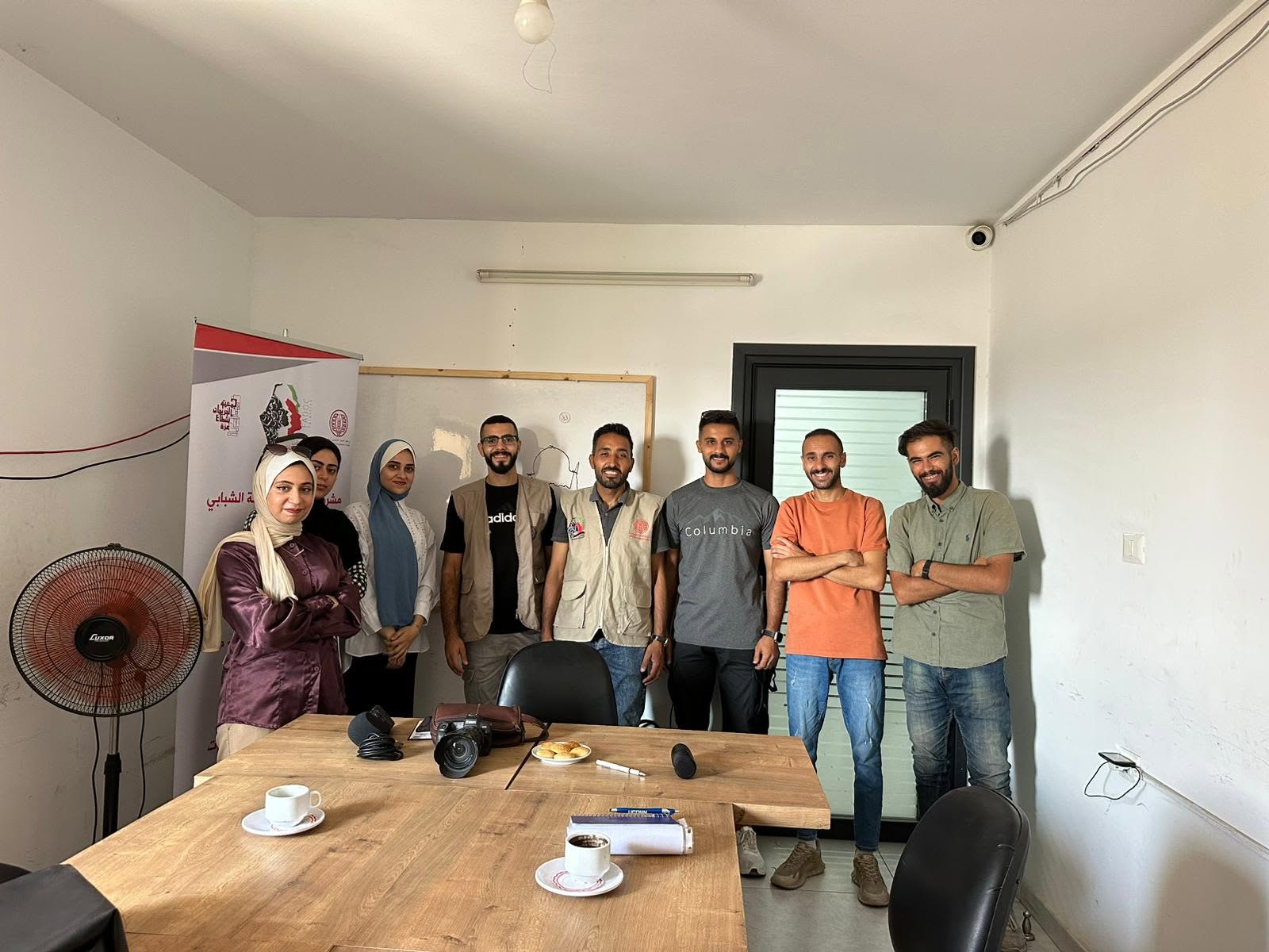 تنفيذ تدريب لفريق مبادرة "  أصوات من تحت الركام" ضمن أنشطة مشروع ملتقى الشراكة الشبابي